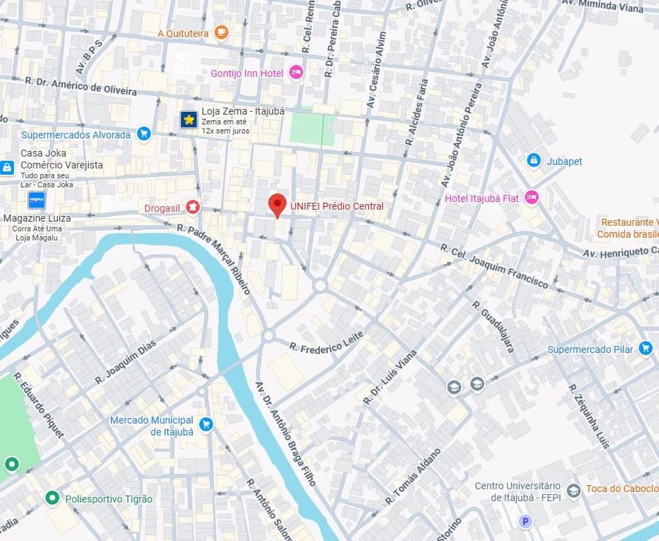 Localização ACORDE - Itajubá